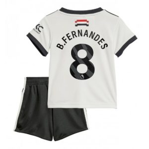 Koop Kinder Manchester United 2024/25 Bruno Fernandes #8 Derde tenue met Korte Mouw (+ Korte broeken) Online