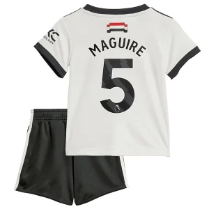 Koop Kinder Manchester United 2024/25 Harry Maguire #5 Derde tenue met Korte Mouw (+ Korte broeken) Online