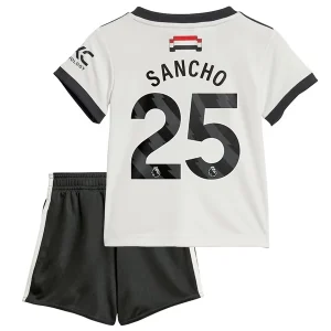 Koop Kinder Manchester United 2024/25 Jadon Sancho #25 Derde tenue met Korte Mouw (+ Korte broeken) Online