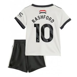 Koop Kinder Manchester United 2024/25 Marcus Rashford #10 Derde tenue met Korte Mouw (+ Korte broeken) Online