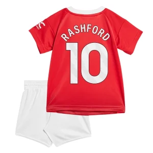 Koop Kinder Manchester United 2024/25 Marcus Rashford #10 Thuis tenue met Korte Mouw (+ Korte broeken) Online