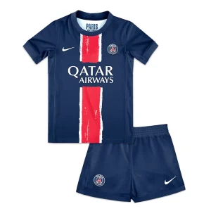 Koop Kinder Paris Saint-Germain 2024/25 Thuis tenue met Korte Mouw (+ Korte broeken) Online