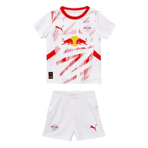 Koop Kinder RB Leipzig 2024/25 Thuis tenue met Korte Mouw (+ Korte broeken) Online