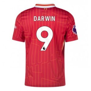 Koop Liverpool 2024/25 Darwin Nunez #9 Thuis tenue met korte mouwen online