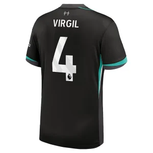 Koop Liverpool 2024/25 Virgil van Dijk #4 Uit tenue met korte mouwen online