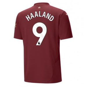 Koop Manchester City 2024/25 Erling Haaland #9 Derde tenue met korte mouwen online