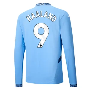 Koop Manchester City 2024/25 Erling Haaland #9 Thuis tenue met lange mouwen online