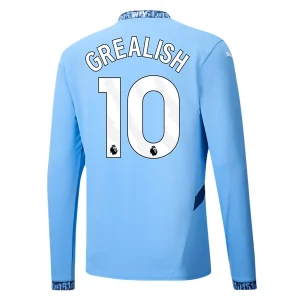 Koop Manchester City 2024/25 Jack Grealish #10 Thuis tenue met lange mouwen online