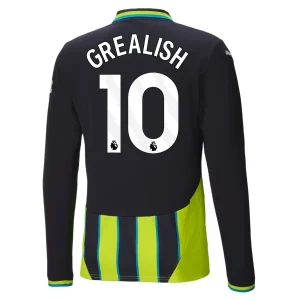 Koop Manchester City 2024/25 Jack Grealish #10 Uit tenue met lange mouwen online