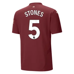 Koop Manchester City 2024/25 John Stones #5 Derde tenue met korte mouwen online