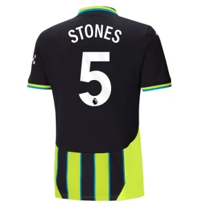 Koop Manchester City 2024/25 John Stones #5 Uit tenue met korte mouwen online