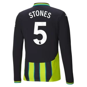 Koop Manchester City 2024/25 John Stones #5 Uit tenue met lange mouwen online