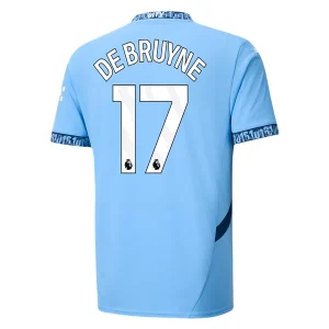 Koop Manchester City 2024/25 Kevin De Bruyne #17 Thuis tenue met korte mouwen online