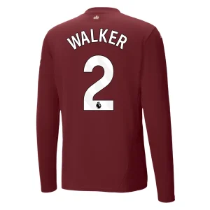 Koop Manchester City 2024/25 Kyle Walker #2 Derde tenue met lange mouwen online