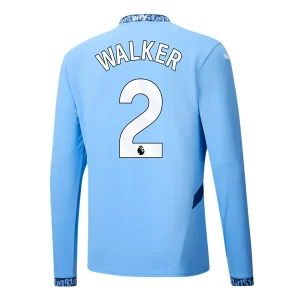 Koop Manchester City 2024/25 Kyle Walker #2 Thuis tenue met lange mouwen online