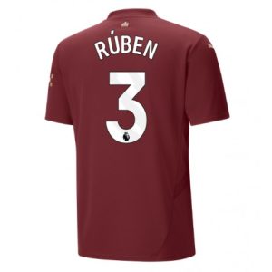 Koop Manchester City 2024/25 Ruben Dias #3 Derde tenue met korte mouwen online