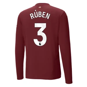 Koop Manchester City 2024/25 Ruben Dias #3 Derde tenue met lange mouwen online