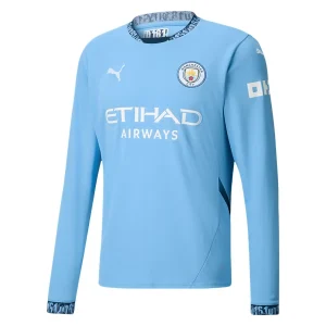 Koop Manchester City 2024/25 Thuis tenue met lange mouwen online