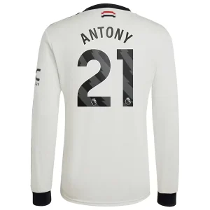 Koop Manchester United 2024/25 Antony #21 Derde tenue met lange mouwen online