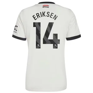 Koop Manchester United 2024/25 Christian Eriksen #14 Derde tenue met korte mouwen online