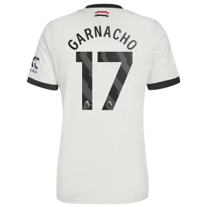 Koop Manchester United 2024/25 Garnacho #17 Derde tenue met korte mouwen online