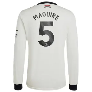 Koop Manchester United 2024/25 Harry Maguire #5 Derde tenue met lange mouwen online