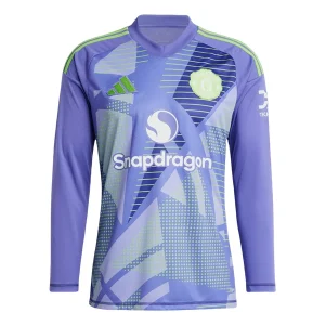 Koop Manchester United 2024/25 Keeper Thuis tenue met lange mouwen online