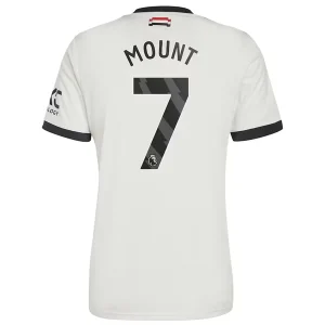 Koop Manchester United 2024/25 Mason Mount #7 Derde tenue met korte mouwen online