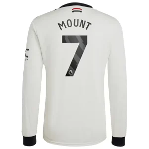 Koop Manchester United 2024/25 Mason Mount #7 Derde tenue met lange mouwen online