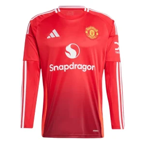 Koop Manchester United 2024/25 Thuis tenue met lange mouwen online