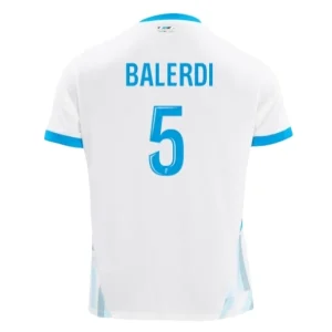 Koop Olympique de Marseille 2024/25 Leonardo Balerdi #5 Thuis tenue met korte mouwen online