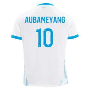 Koop Olympique de Marseille 2024/25 Pierre-Emerick Aubameyang #10 Thuis tenue met korte mouwen online