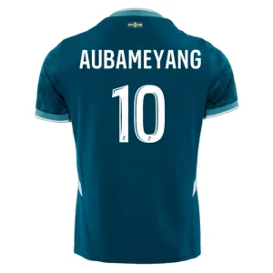 Koop Olympique de Marseille 2024/25 Pierre-Emerick Aubameyang #10 Uit tenue met korte mouwen online