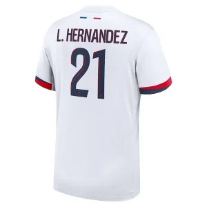 Koop Paris Saint-Germain 2024/25 Lucas Hernandez #21 Uit tenue met korte mouwen online