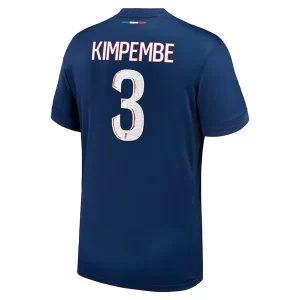 Koop Paris Saint-Germain 2024/25 Presnel Kimpembe #3 Thuis tenue met korte mouwen online