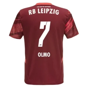 Koop RB Leipzig 2024/25 Dani Olmo #7 Uit tenue met korte mouwen online