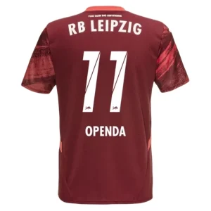 Koop RB Leipzig 2024/25 Openda #11 Uit tenue met korte mouwen online