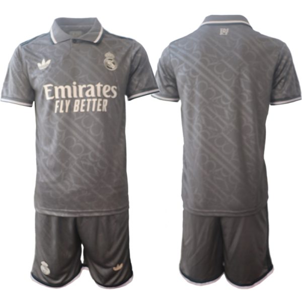 Koop Goedkope Real Madrid 2024/25 Derde tenue Korte Mouw (+ Korte broeken) Online