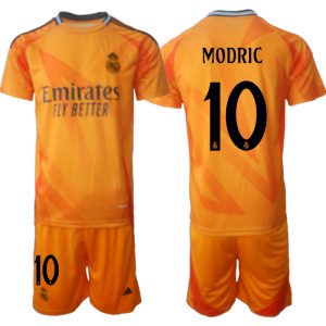 Koop Goedkope Real Madrid 2024/25 Luka Modric #10 Uit tenue Korte Mouw (+ Korte broeken) Online