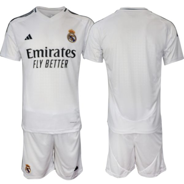 Koop Goedkope Real Madrid 2024/25 Thuis tenue Korte Mouw (+ Korte broeken) Online