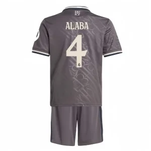 Koop Kinder Real Madrid 2024/25 David Alaba #4 Derde tenue met Korte Mouw (+ Korte broeken) Online