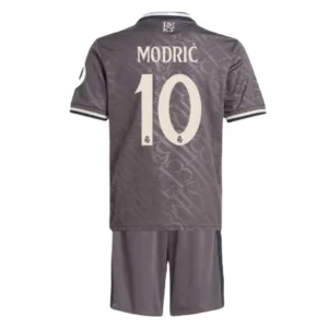 Koop Kinder Real Madrid 2024/25 Luka Modric #10 Derde tenue met Korte Mouw (+ Korte broeken) Online