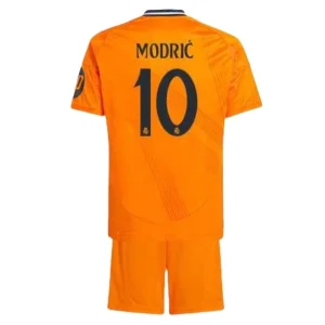 Koop Kinder Real Madrid 2024/25 Luka Modric #10 Uit tenue met Korte Mouw (+ Korte broeken) Online