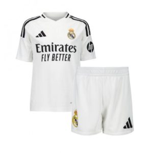 Koop Kinder Real Madrid 2024/25 Thuis tenue met Korte Mouw (+ Korte broeken) Online