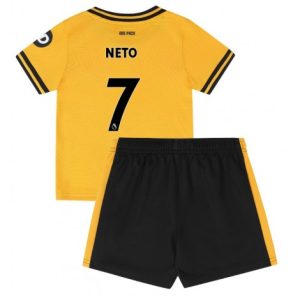 Koop Kinder Wolves 2024/25 Pedro Neto #7 Thuis tenue met Korte Mouw (+ Korte broeken) Online