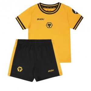 Koop Kinder Wolves 2024/25 Thuis tenue met Korte Mouw (+ Korte broeken) Online