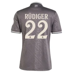 Koop Real Madrid 2024/25 Antonio Rudiger #22 Derde tenue met korte mouwen online