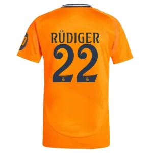 Koop Real Madrid 2024/25 Antonio Rudiger #22 Uit tenue met korte mouwen online