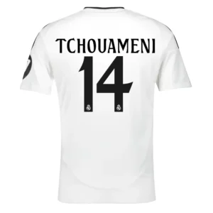 Koop Real Madrid 2024/25 Aurélien Tchouaméni #14 Thuis tenue met korte mouwen online