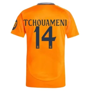 Koop Real Madrid 2024/25 Aurélien Tchouaméni #14 Uit tenue met korte mouwen online